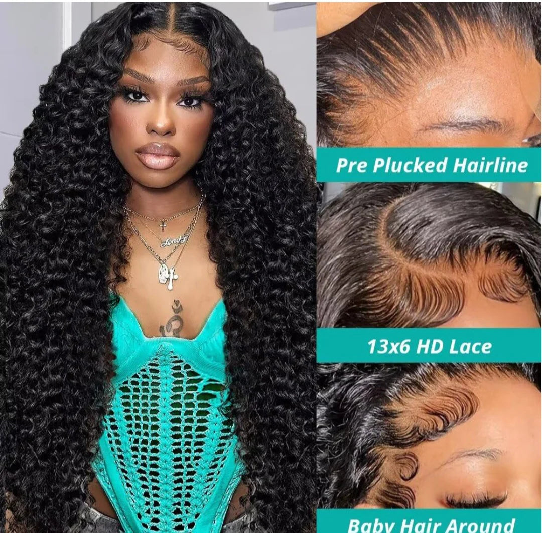 Glueless Deep Wave 13x4 Wig