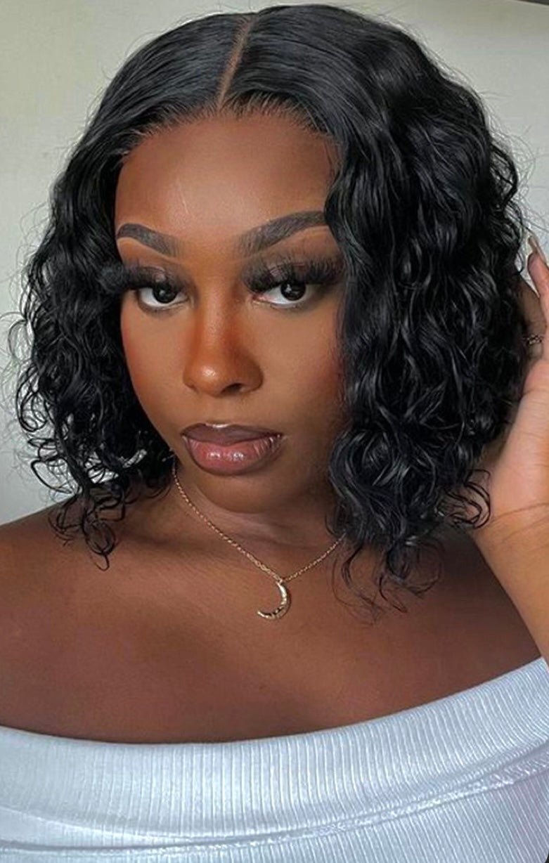 Brazilian Deep Wave Curly Bob