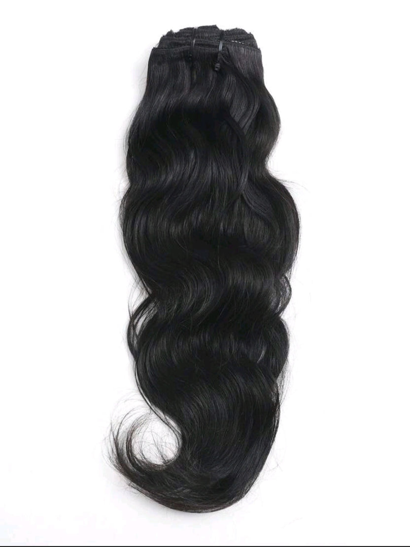 Black Wave Human Hair Dip In